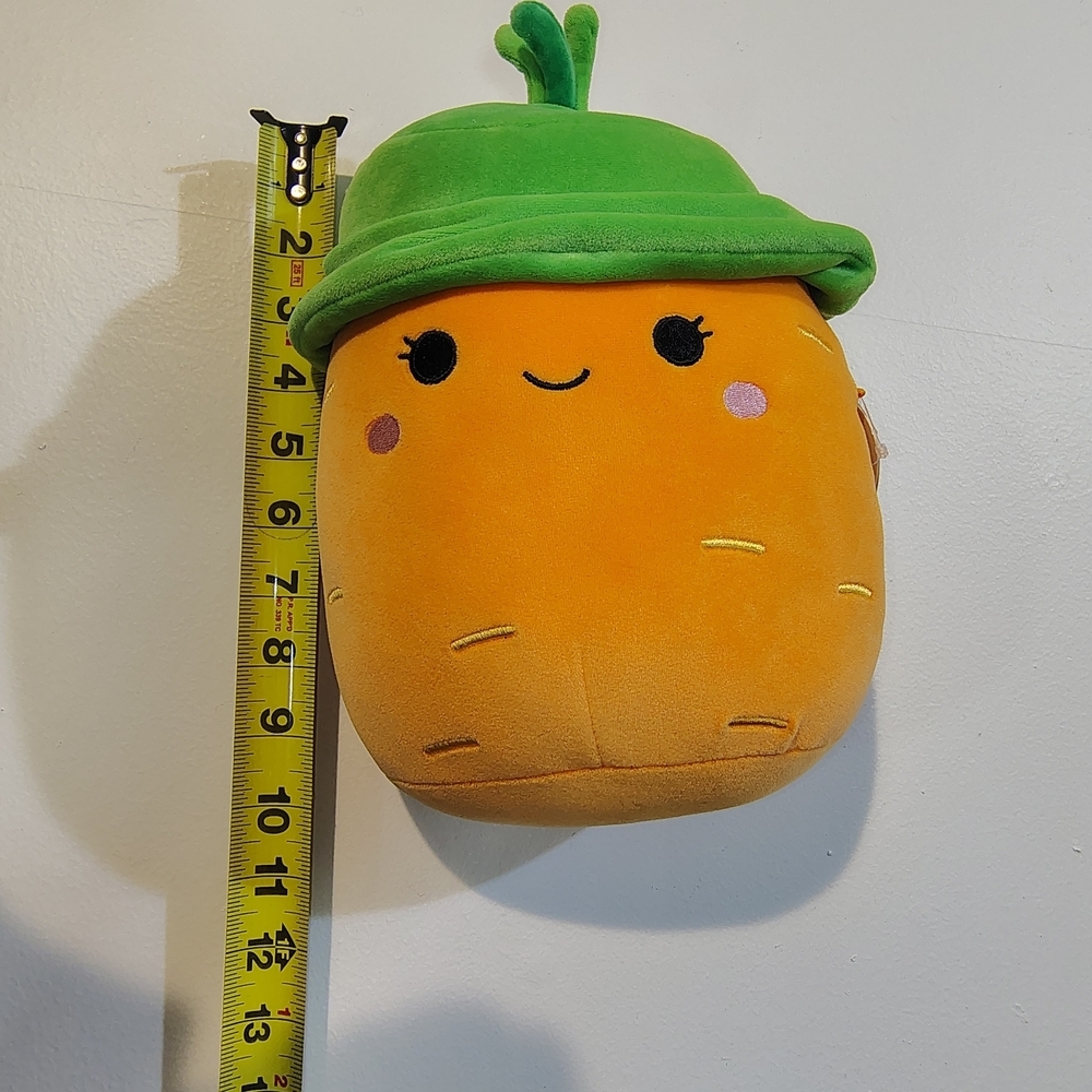 Squishmallows Caroleena The Carrot Easter Plush New - Picture 7 of 8